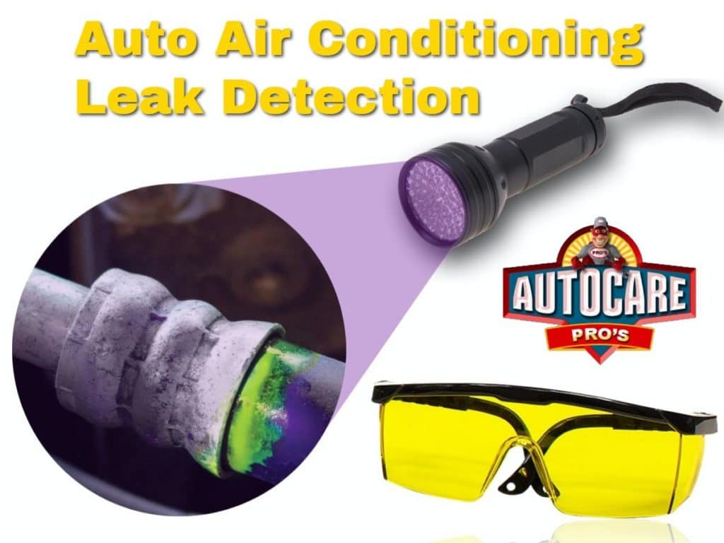 Auto Air Conditioning Leak Detection Service